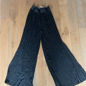 Zara Black Wide Leg Pants Size XS